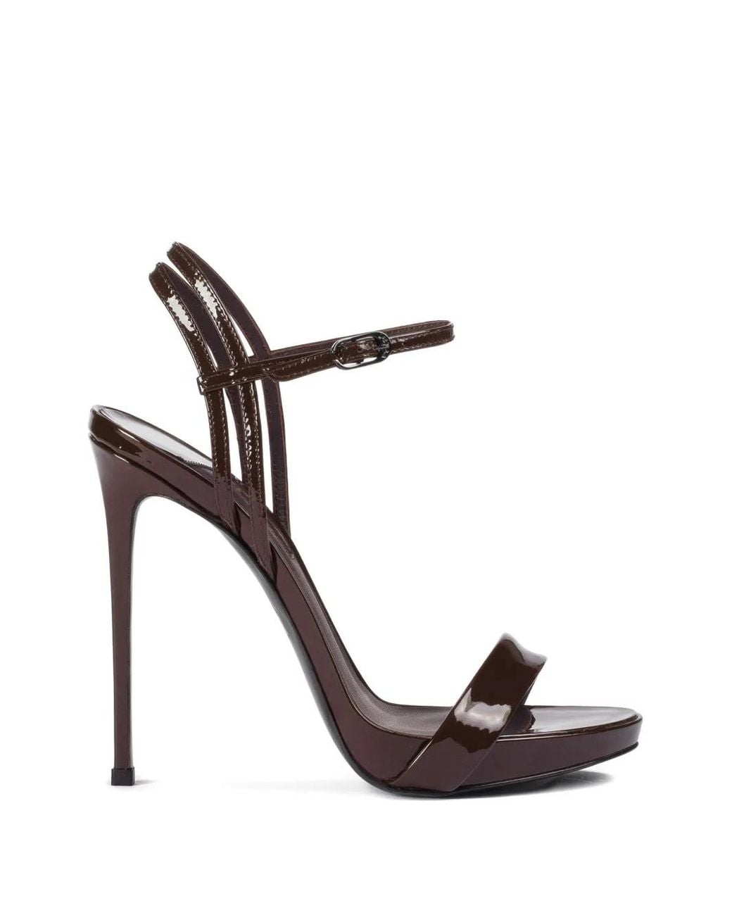 Le Silla Black Gwen Heeled Sandals