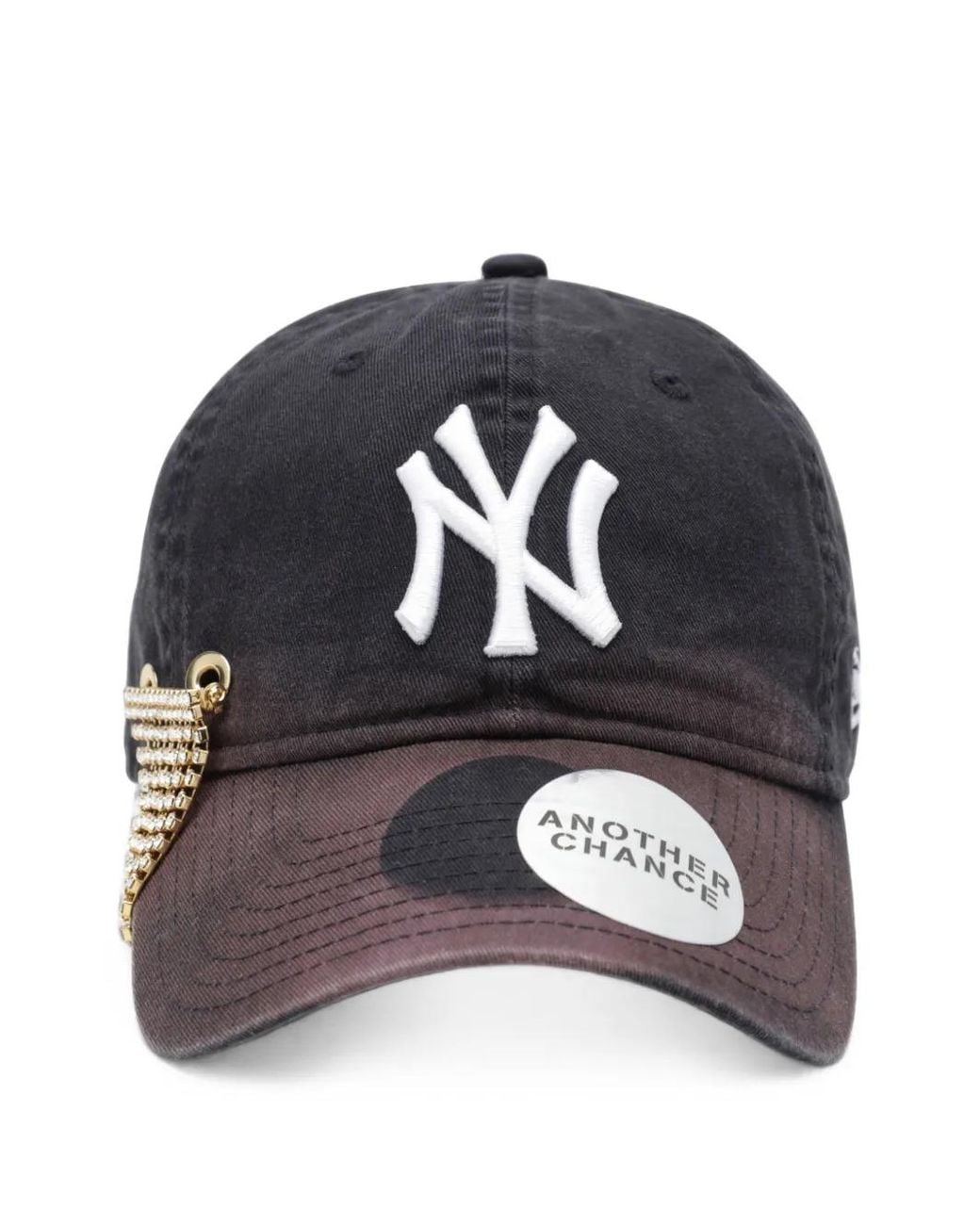 ANOTHER CHANCE Blue X New Era 9Twenty Crystal-Embellished Baseball Cap for men