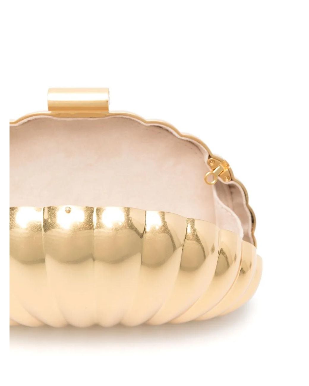 Jonathan Simkhai Natural Monet Shell-Motif Clutch Bag