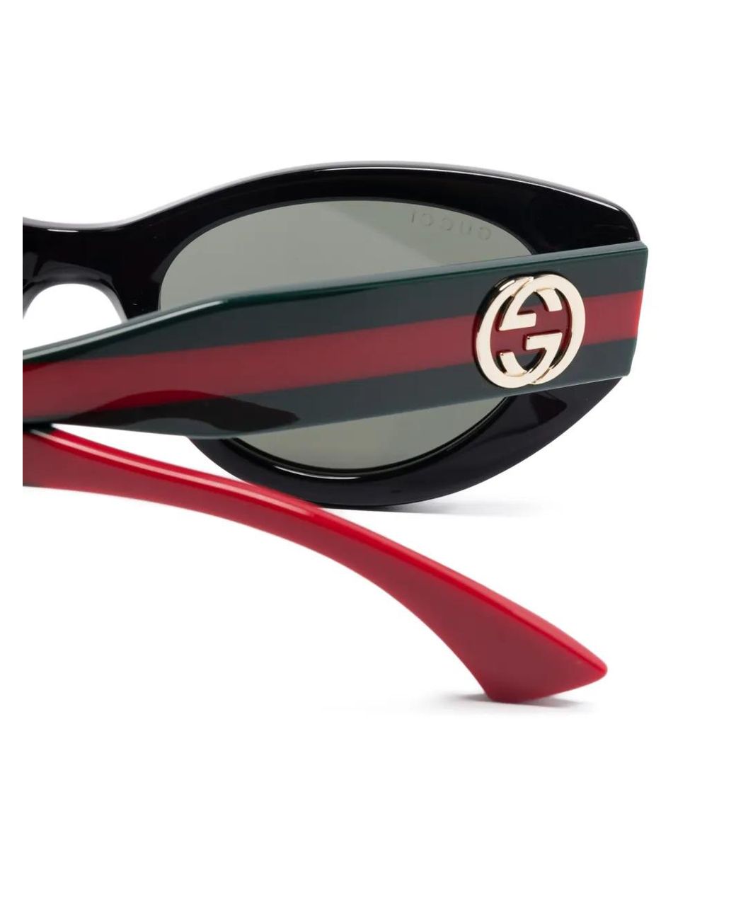 Gucci Black Cat Eye-Frame Sunglasses