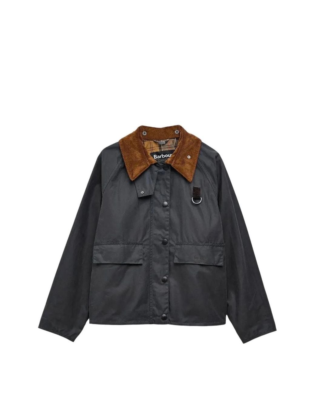 Barbour Black Spey Waxed Jacket