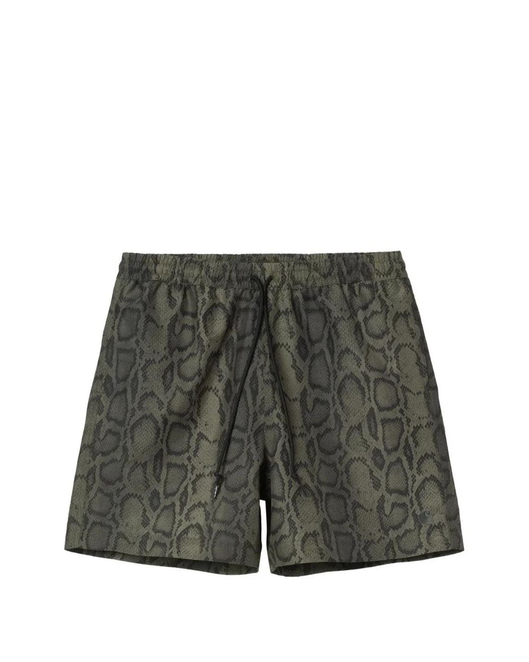 Carhartt Gray Slater Swim Trunks for men