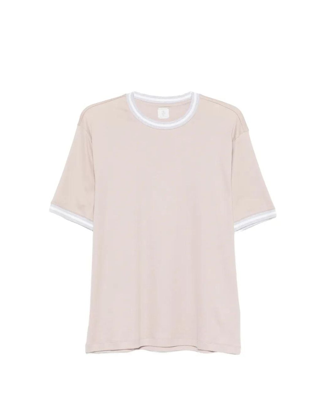 Eleventy Pink Short Sleeves T-Shirt for men