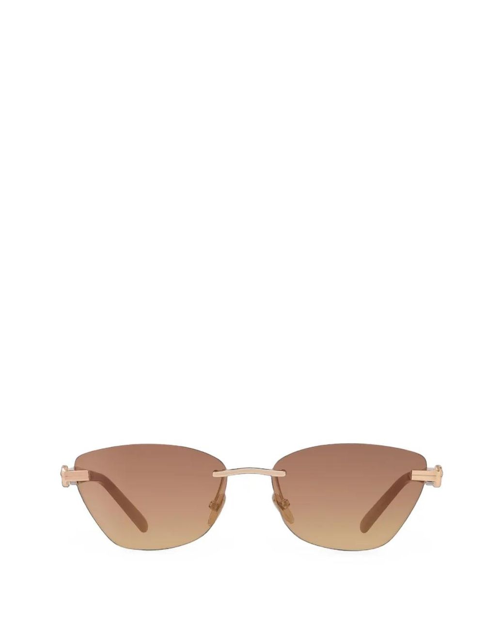 Fred Metallic Cat-Eye Sunglasses