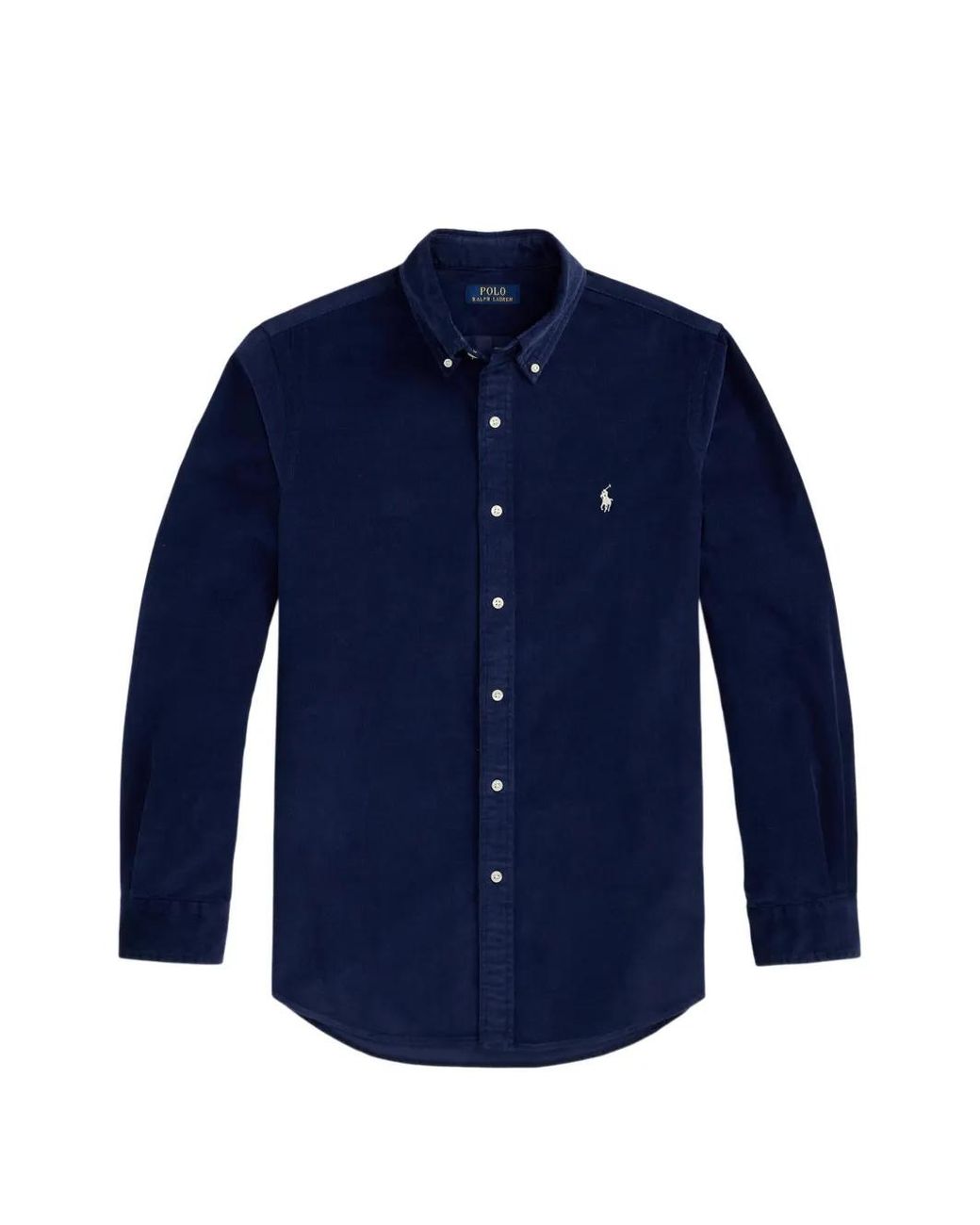 Polo Ralph Lauren Blue Long Sleeve Sport Corduroy Long-Sleeve Shirt for men