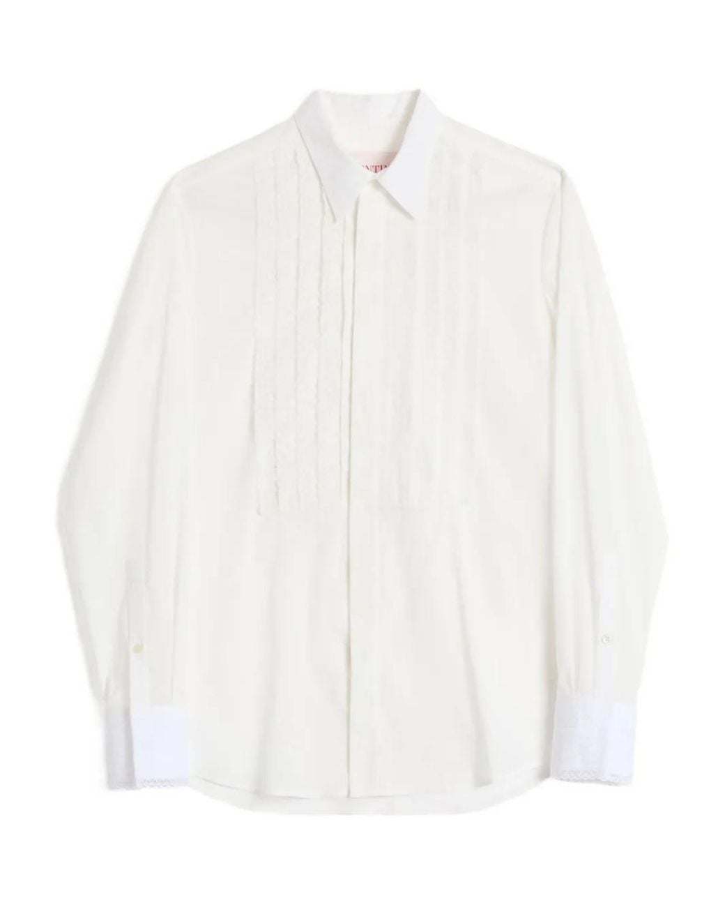 Valentino Garavani White Cotton Shirt for men