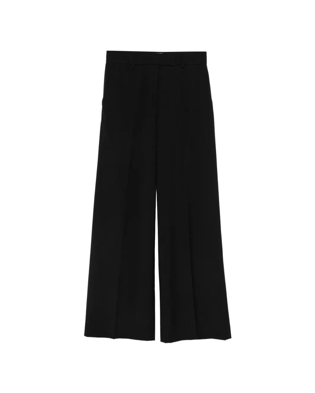 Iceberg Black Logo-Label Trousers