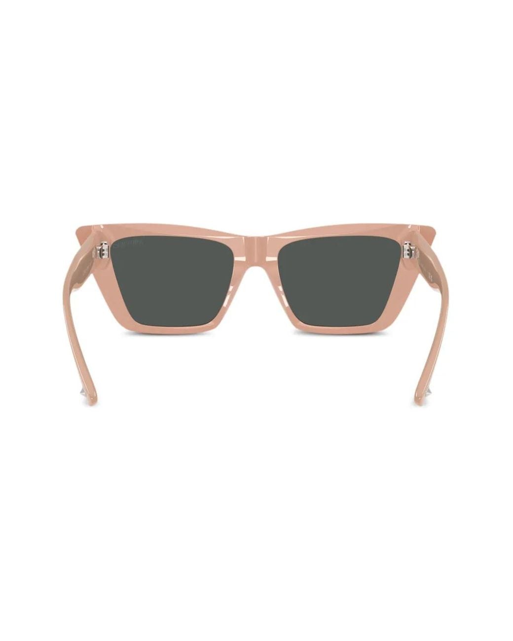 Jimmy Choo Gray Cat-Eye Sunglasses