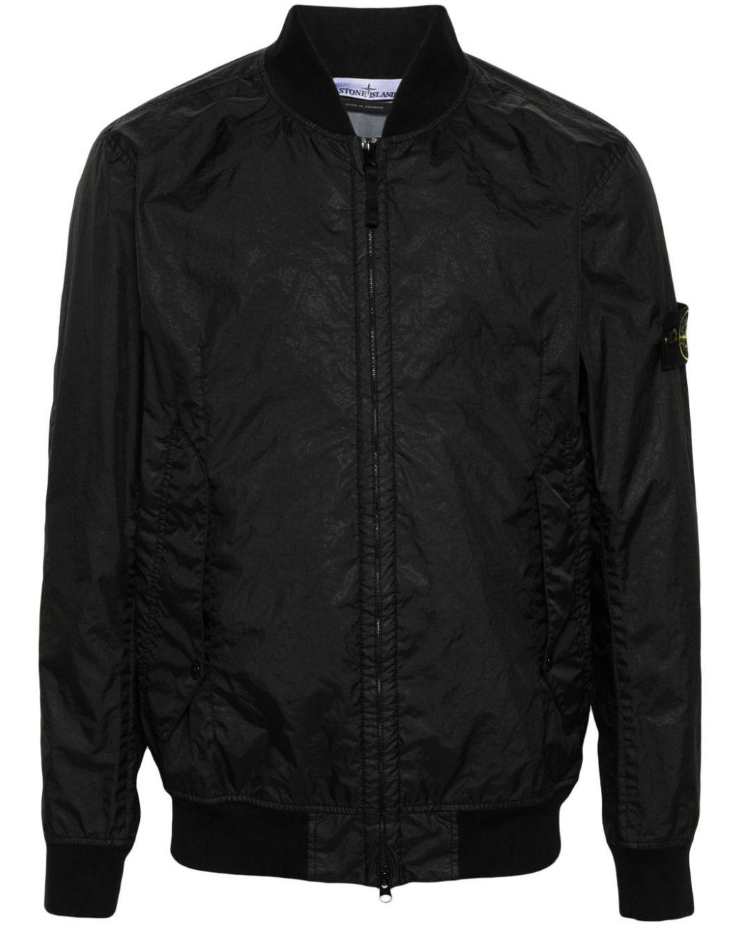 Farfetch Mens Stone Island Bomber Jacket Men's STONE ISLAND SHADOW