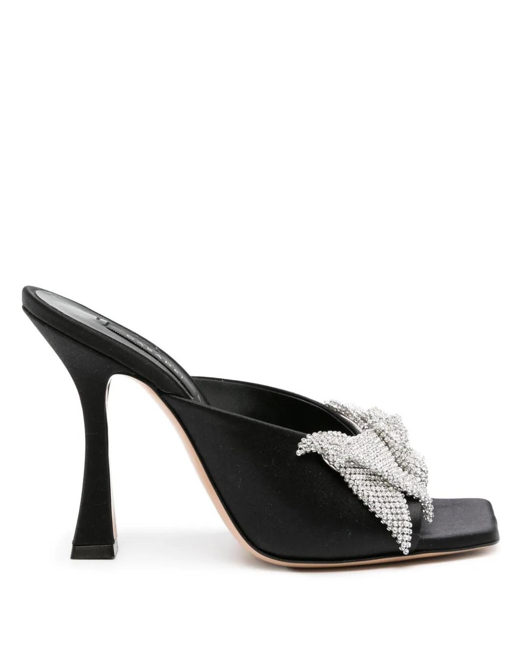 Casadei Black Butterfly Geraldine Sandals