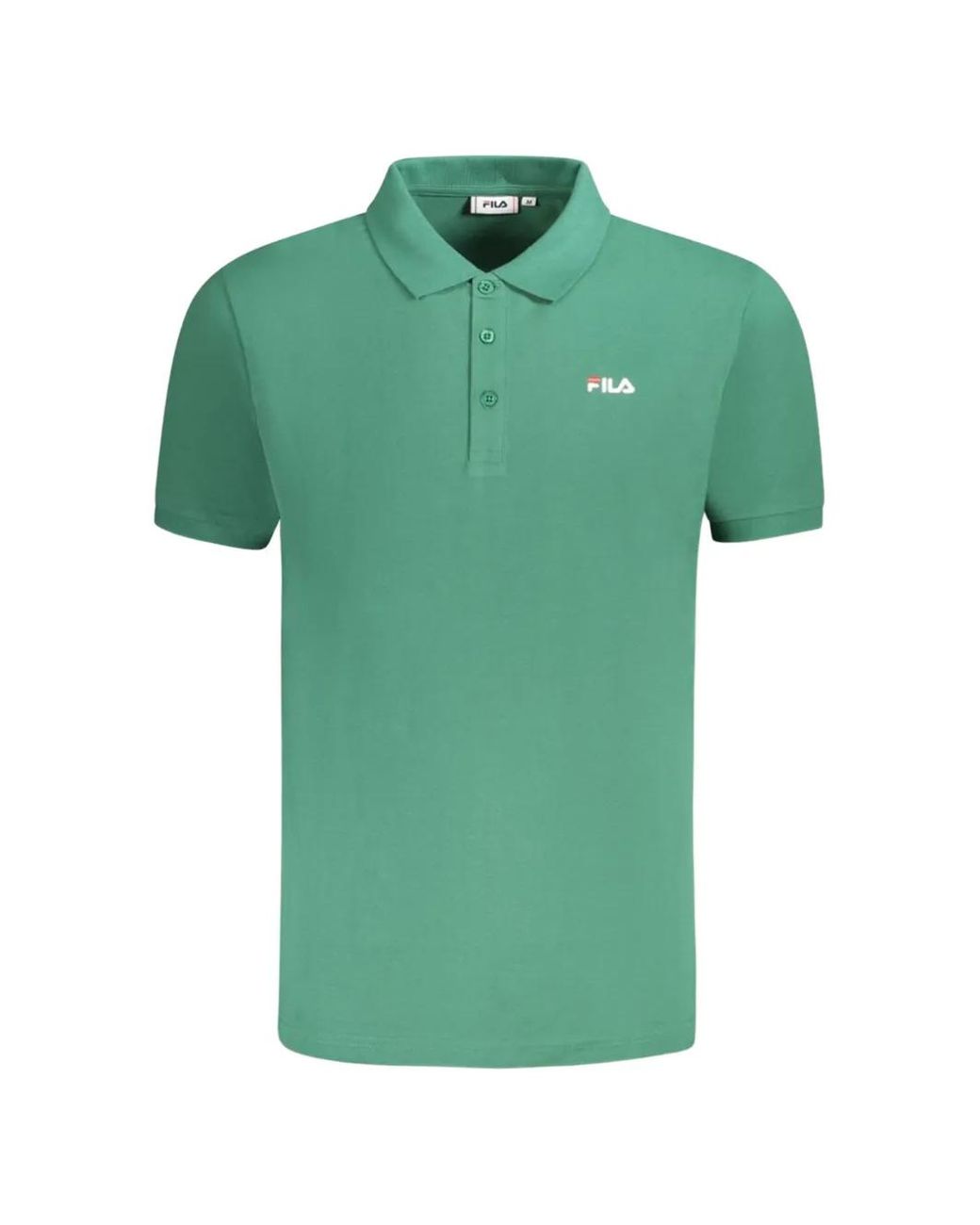 Polo À Patch Logo Fila pour homme en coloris Green