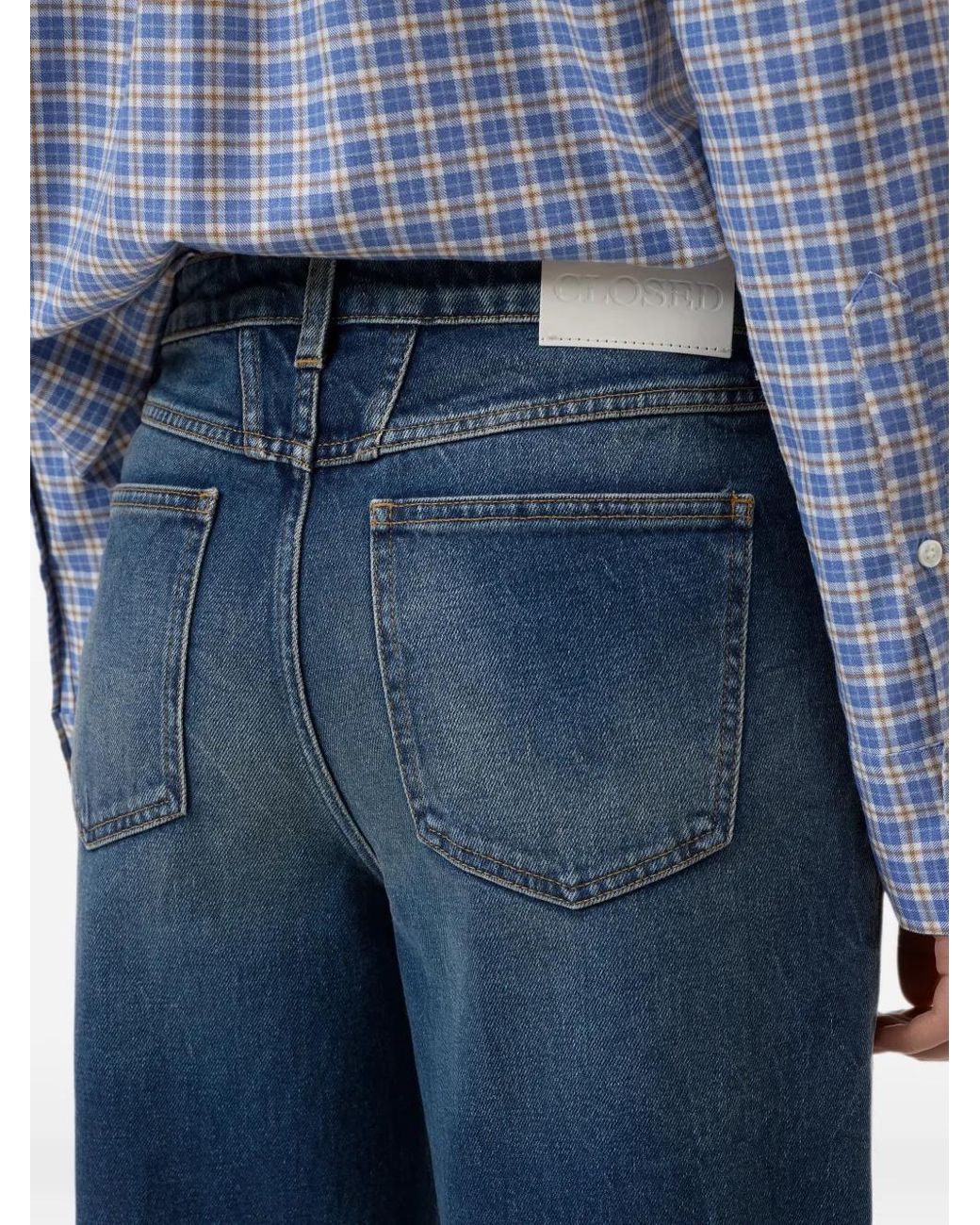Closed Blue Stover-X Tapered Jeans