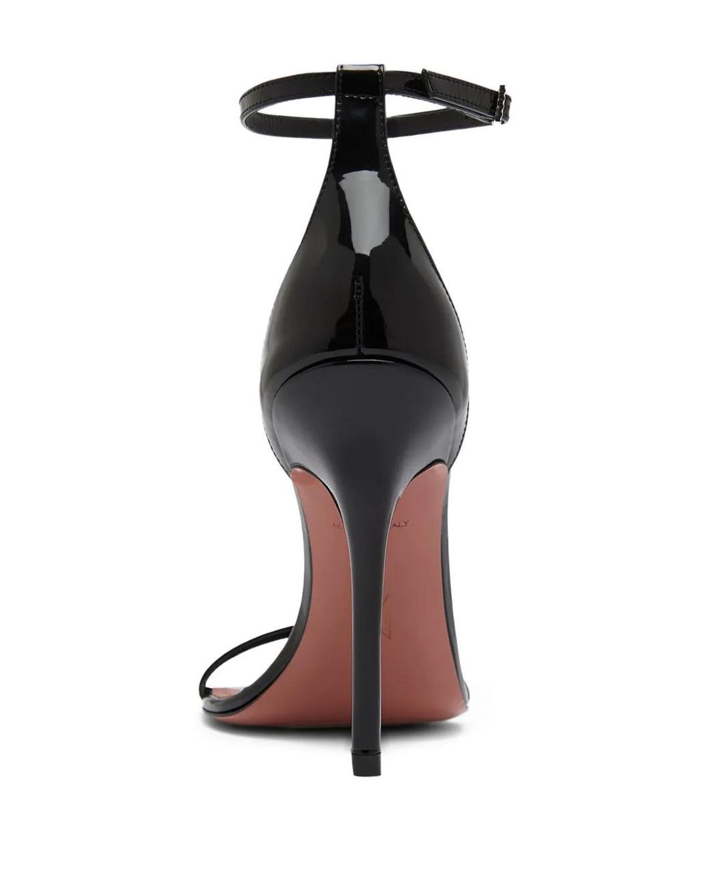 AMINA MUADDI Black Barbara Crystal-Embellished Heeled Sandals