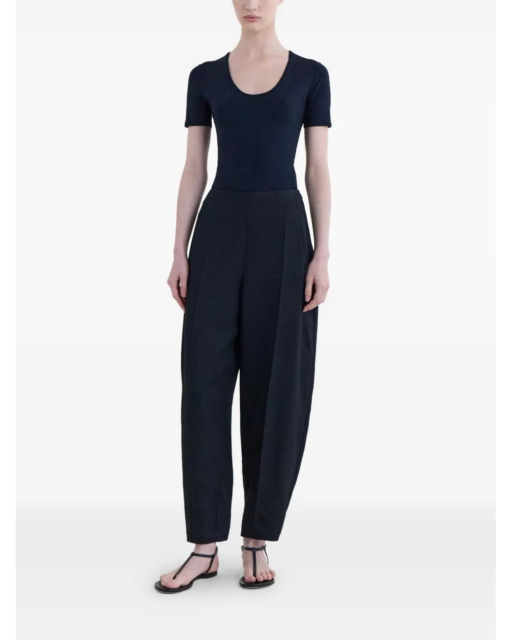 FFORME Black T-Shirt Lea