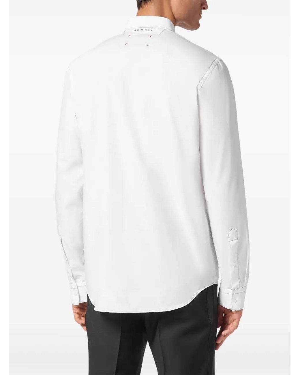 Philipp Plein White Sugar Daddy Shirt for men