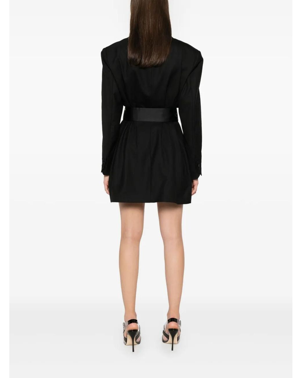 Racil Nan Tuxedo Jurk in het Black