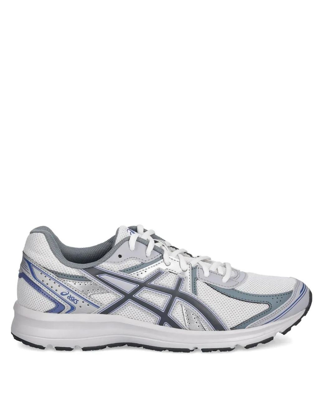 Asics White Jog 100S Mesh Running Sneakers