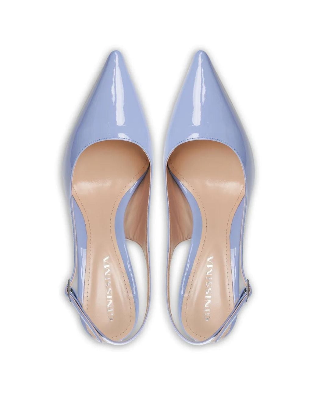 Ginissima Blue Lavinia Heeled Pumps