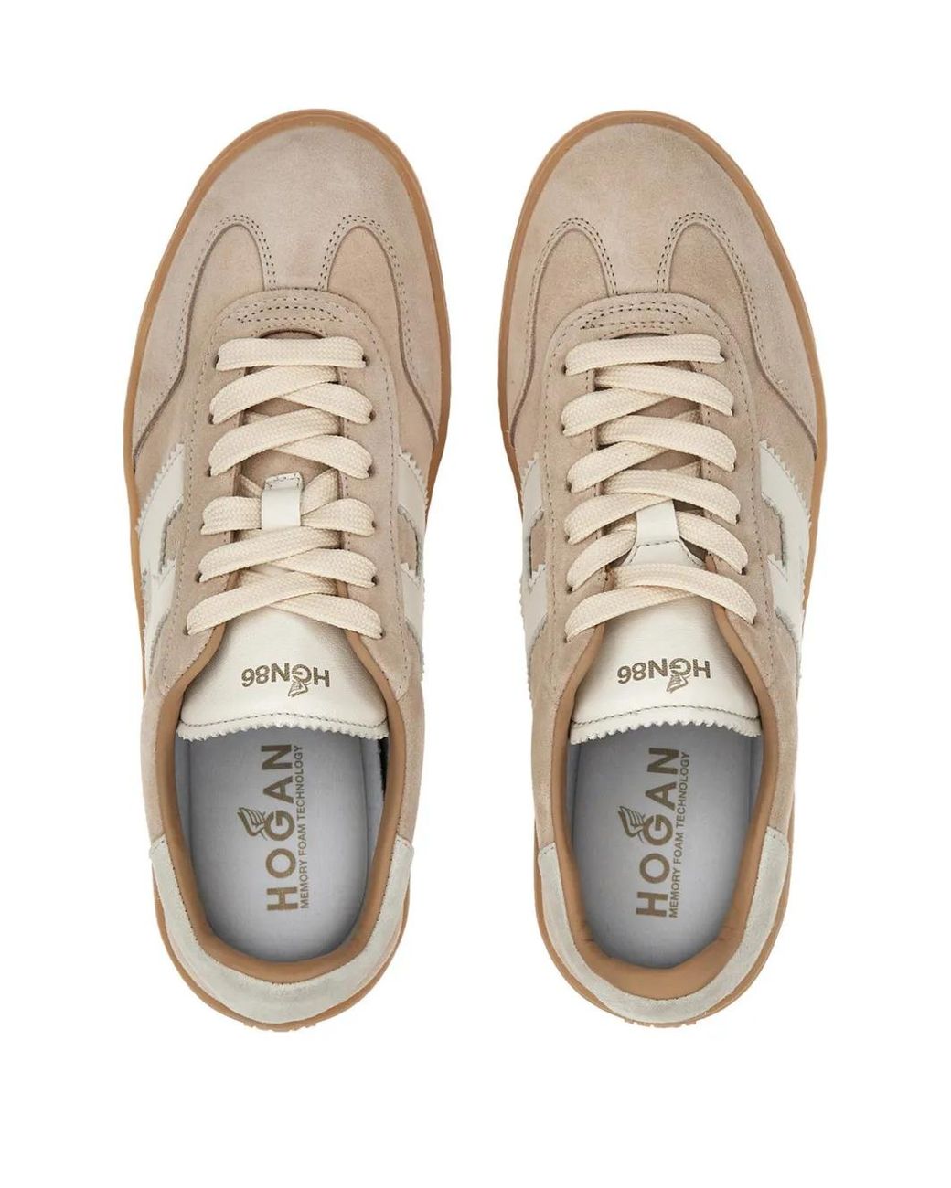 Baskets Cool En Daim Hogan en coloris White