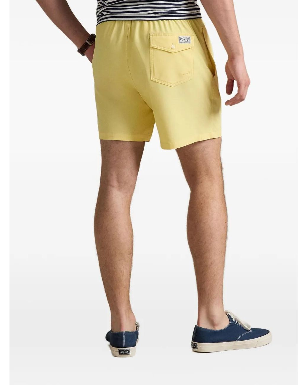 Polo Ralph Lauren Yellow Traveler Classic Swim Boxer for men