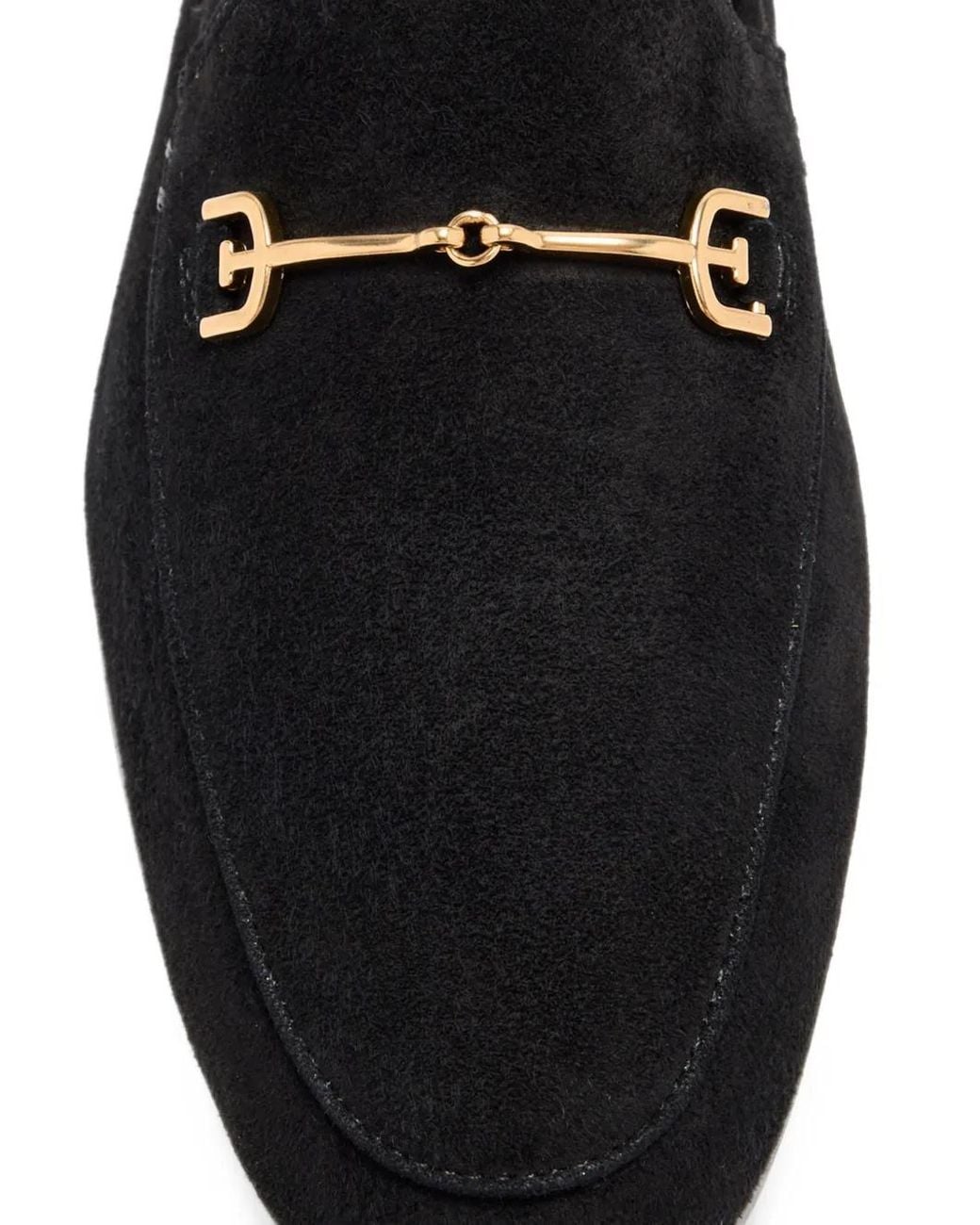 Sam Edelman Black Loraine Suede Loafers