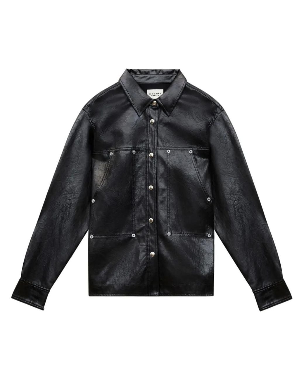 Isabel Marant Black Mini Abelia Shirt For Fw24