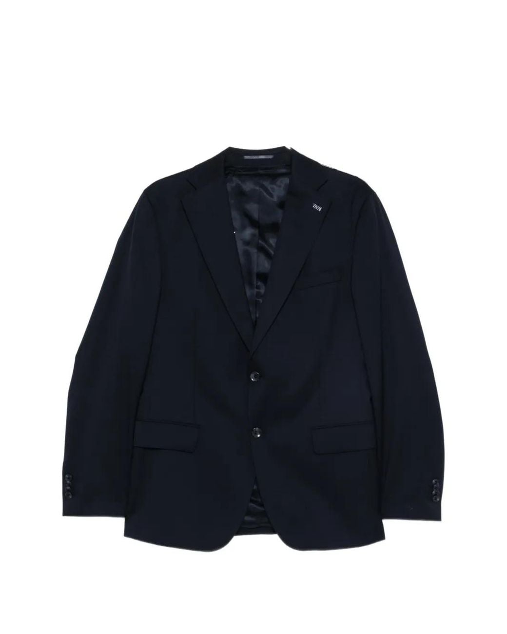 Alberto Gozzi Blue Single-Breasted Wool Suit for men