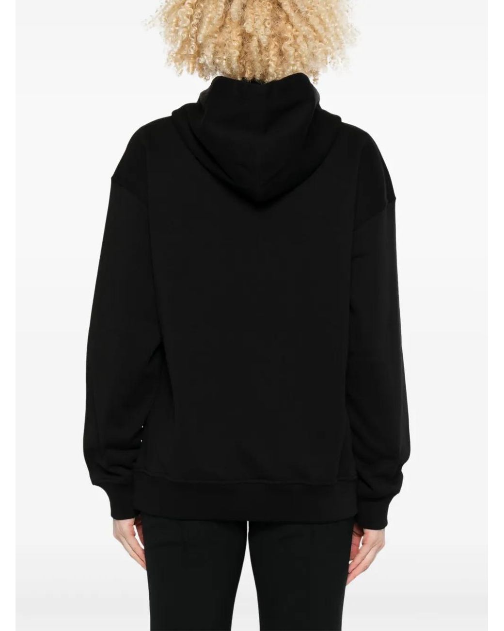 DIESEL Black Relaxed Fit Cotton Sweatshirt