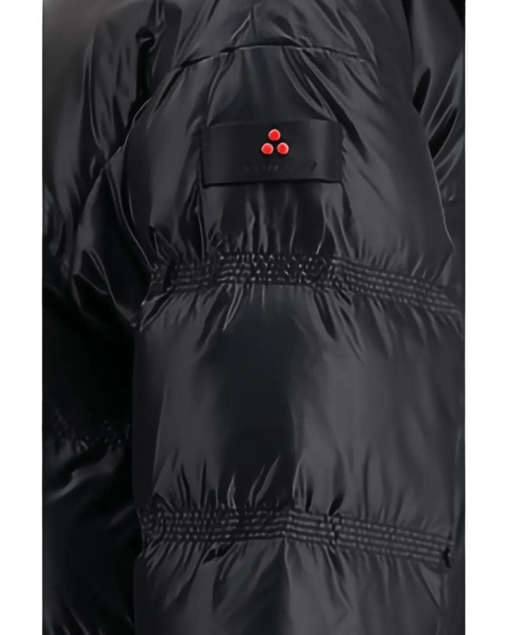 Peuterey Black Faux-Fur Trim Puffer Jacket