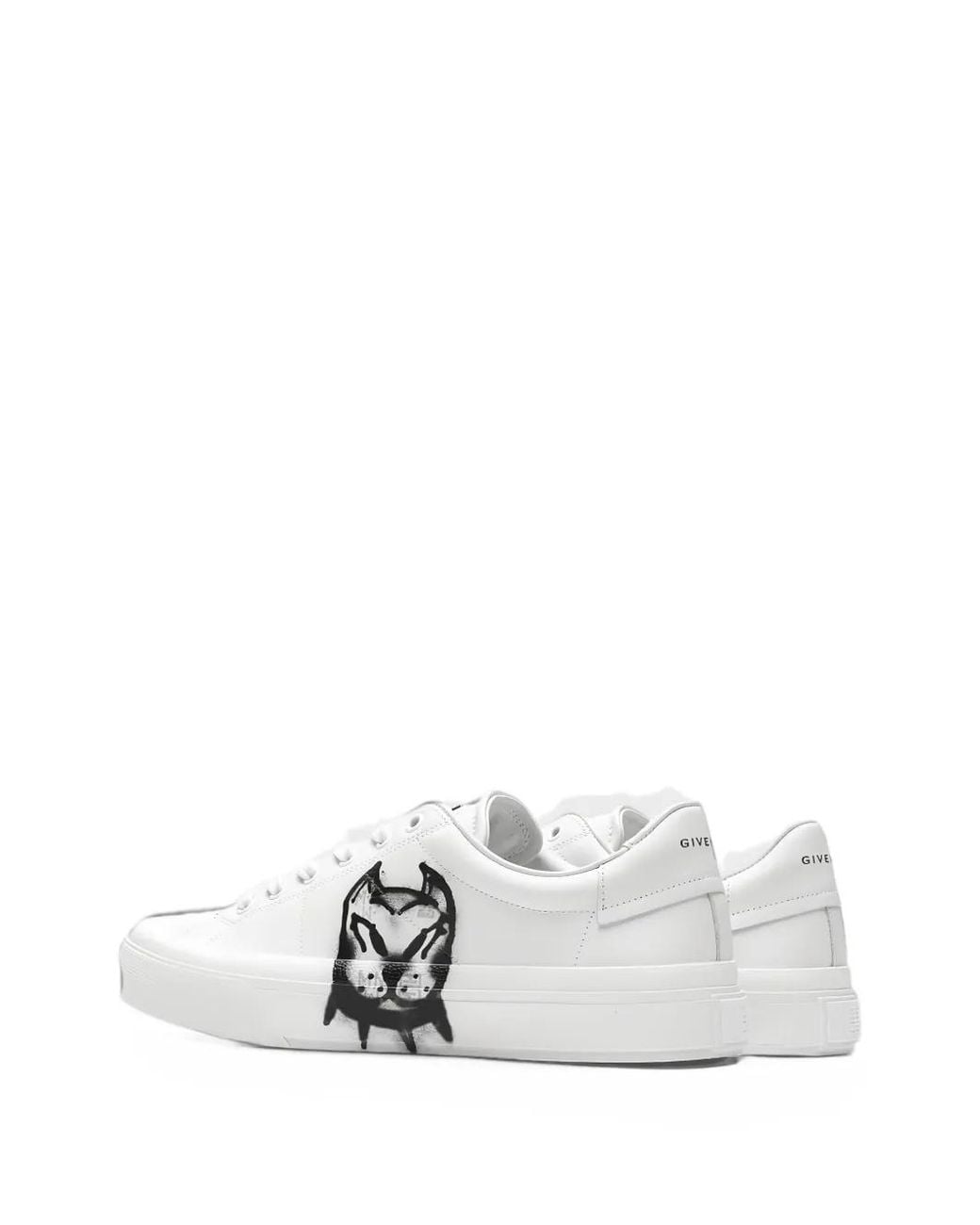 Givenchy White X Chito City Sport Graphic-Print Sneakers for men
