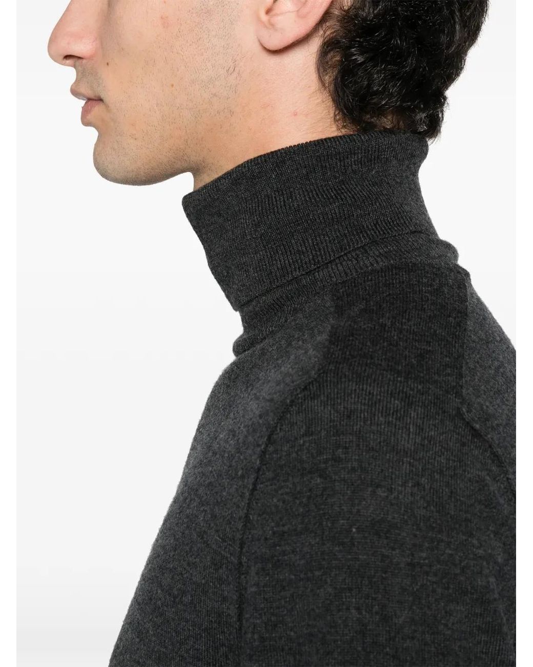 Marc O' Polo Black Pull À Col Roulé for men