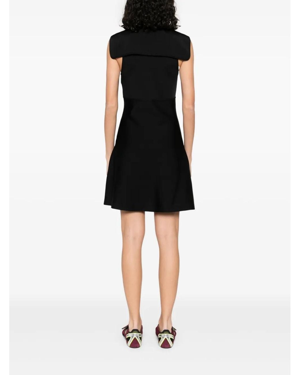 Givenchy Black Sailor Collar Dress