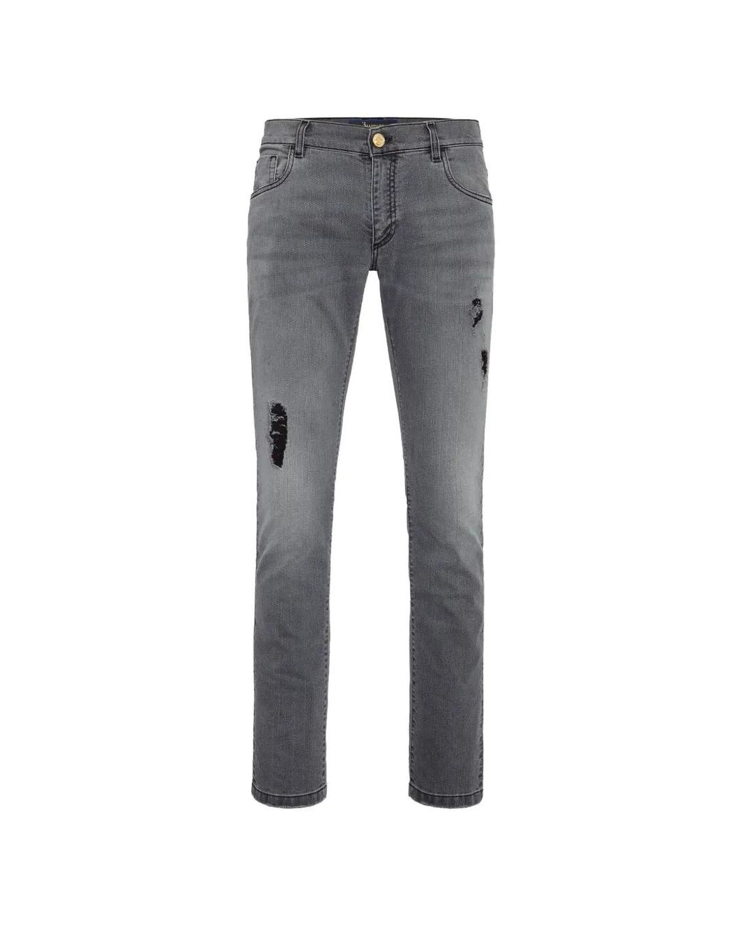 Billionaire Gray Jean À Coupe Slim for men