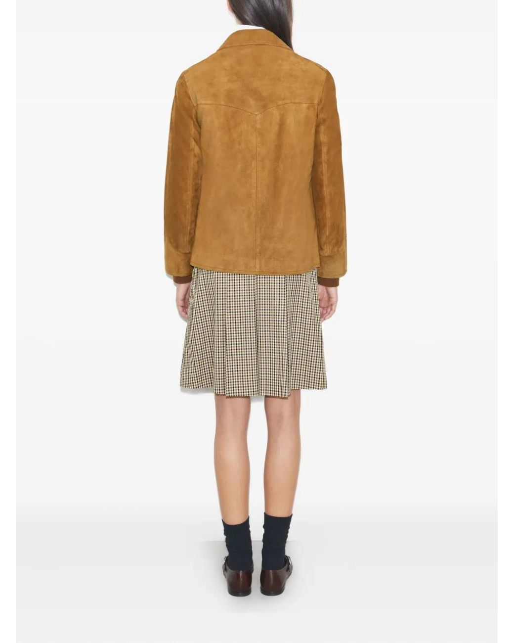Tory Burch Brown Suede Jacket