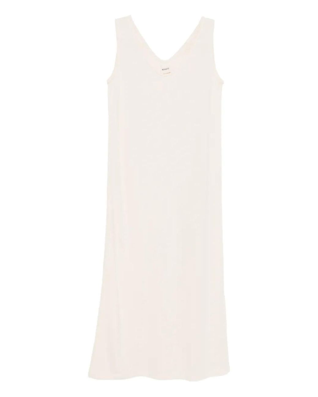 Khaite White Hall Dress