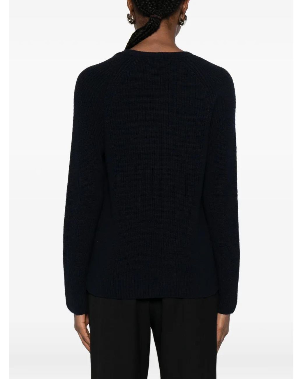 Marc O' Polo Black V-Neck Sweater