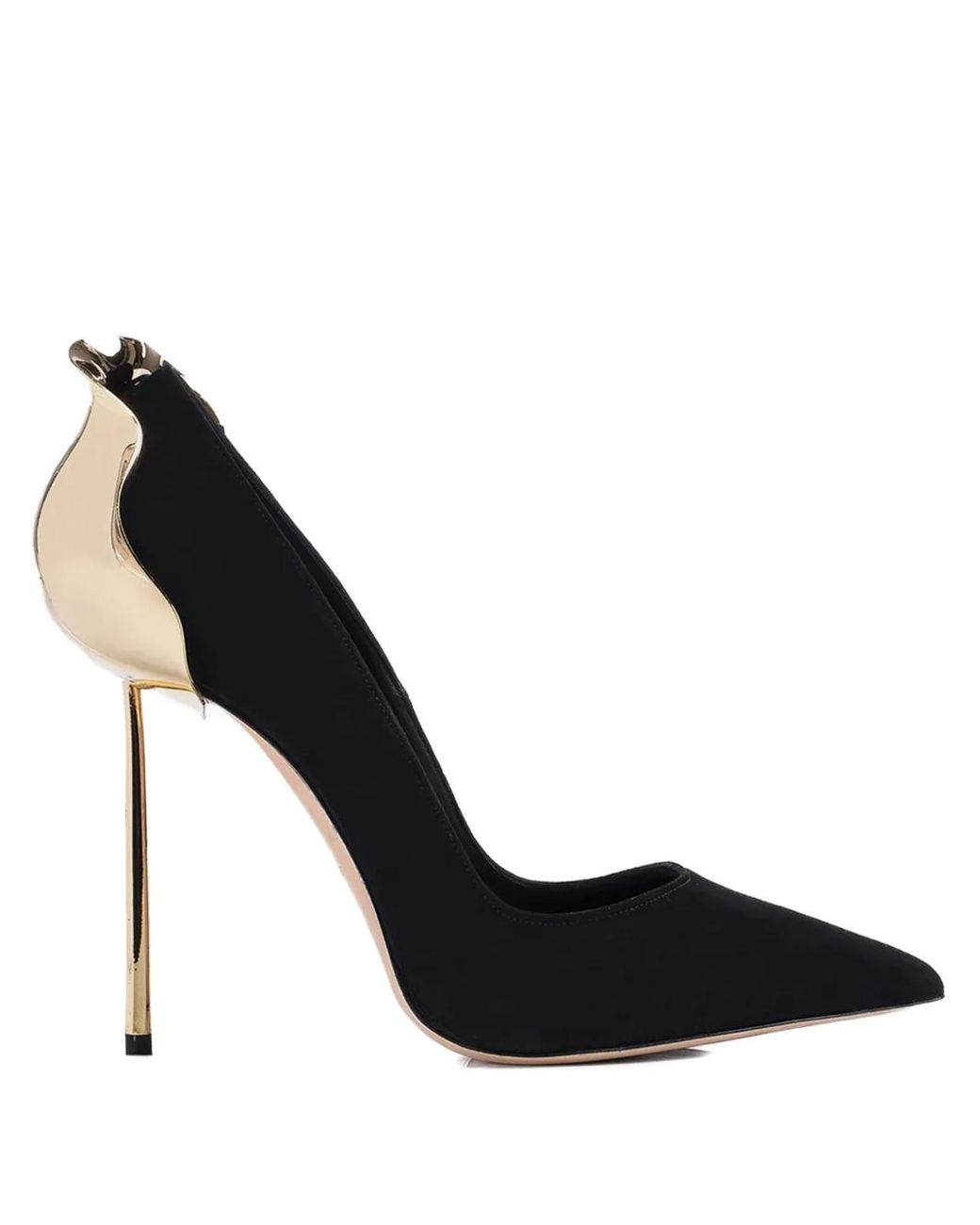 Le Silla Black 120Mm Petalo Pointed-Toe Pumps