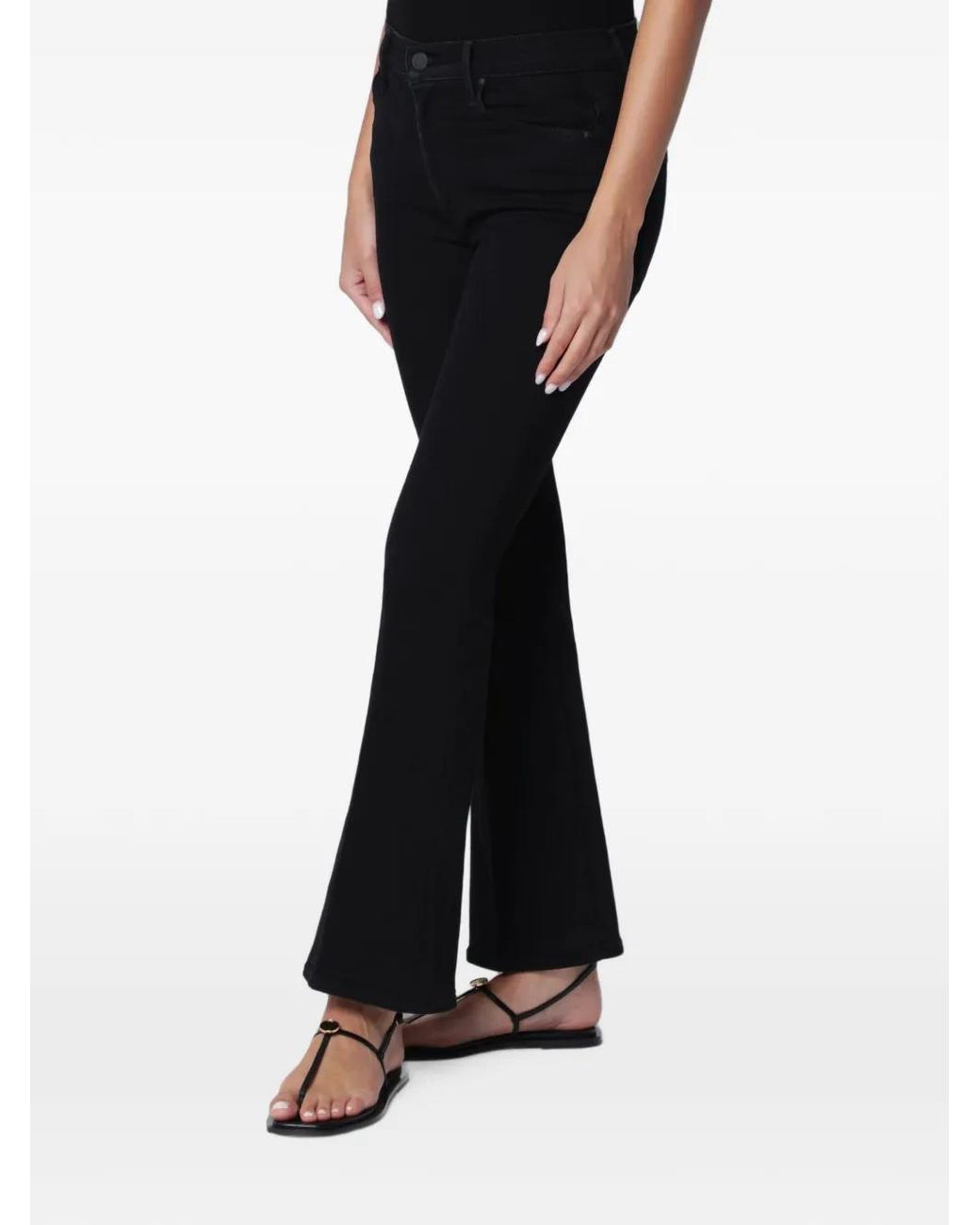 Mother Blue The Weekender Flared Jeans