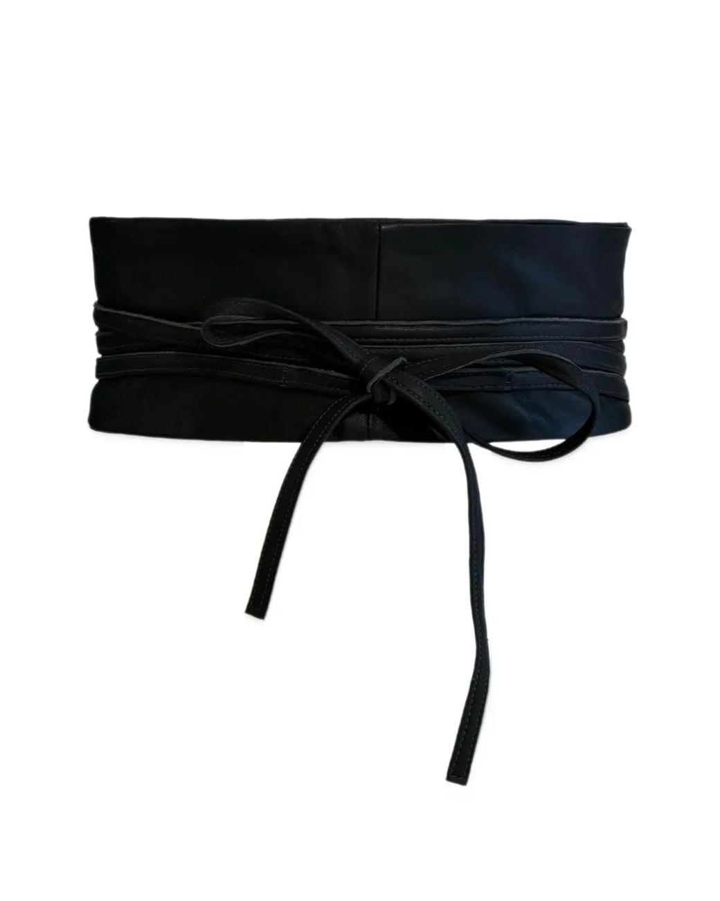 FURLING BY GIANI Black Geisha Wrap-Around Belt