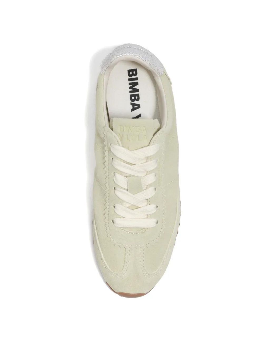 Bimba Y Lola White Suede And Nylon 13 29 Sneakers