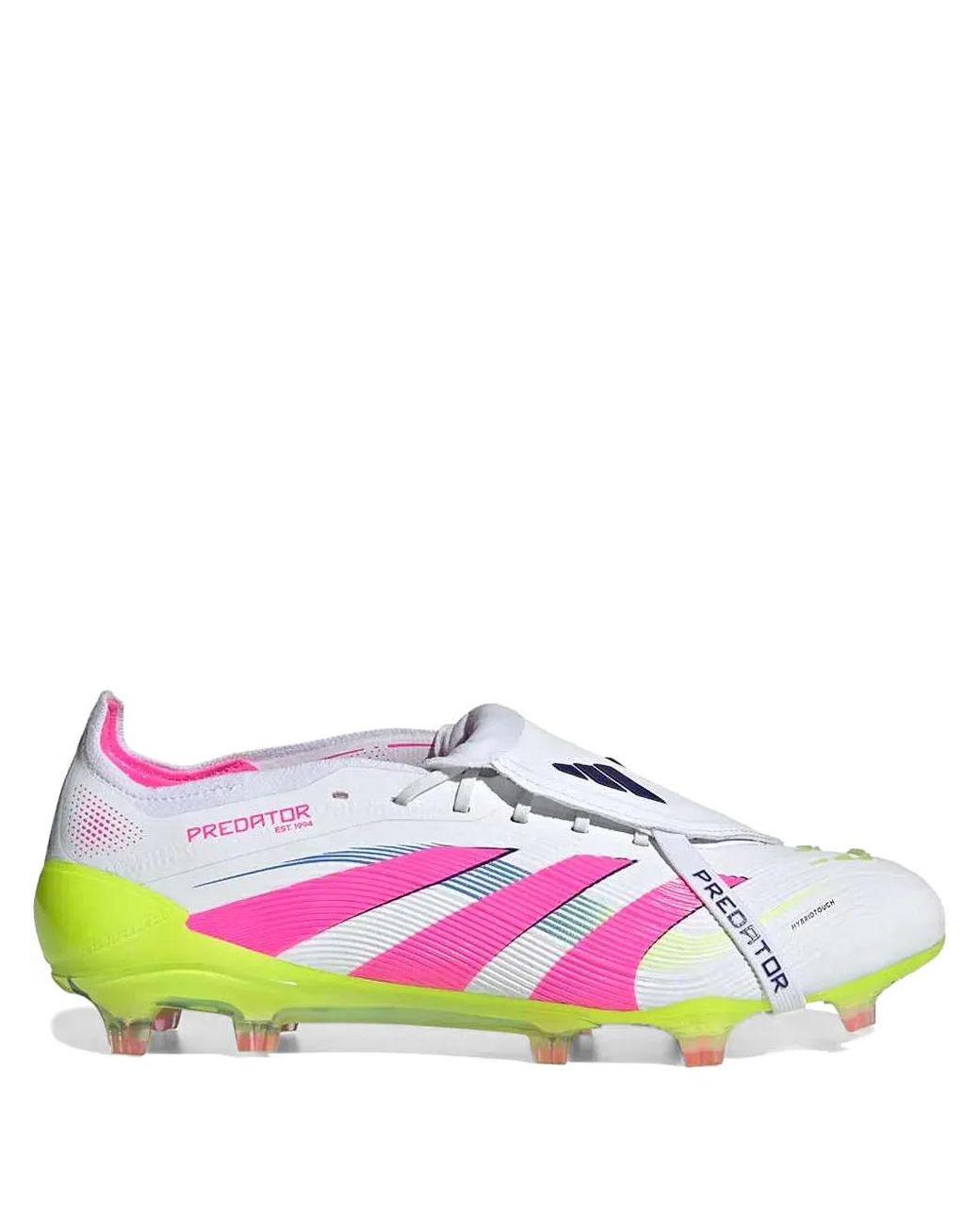 Adidas Pink Predator Elite Fold-Over Tongue Firm Ground Football Boots for men