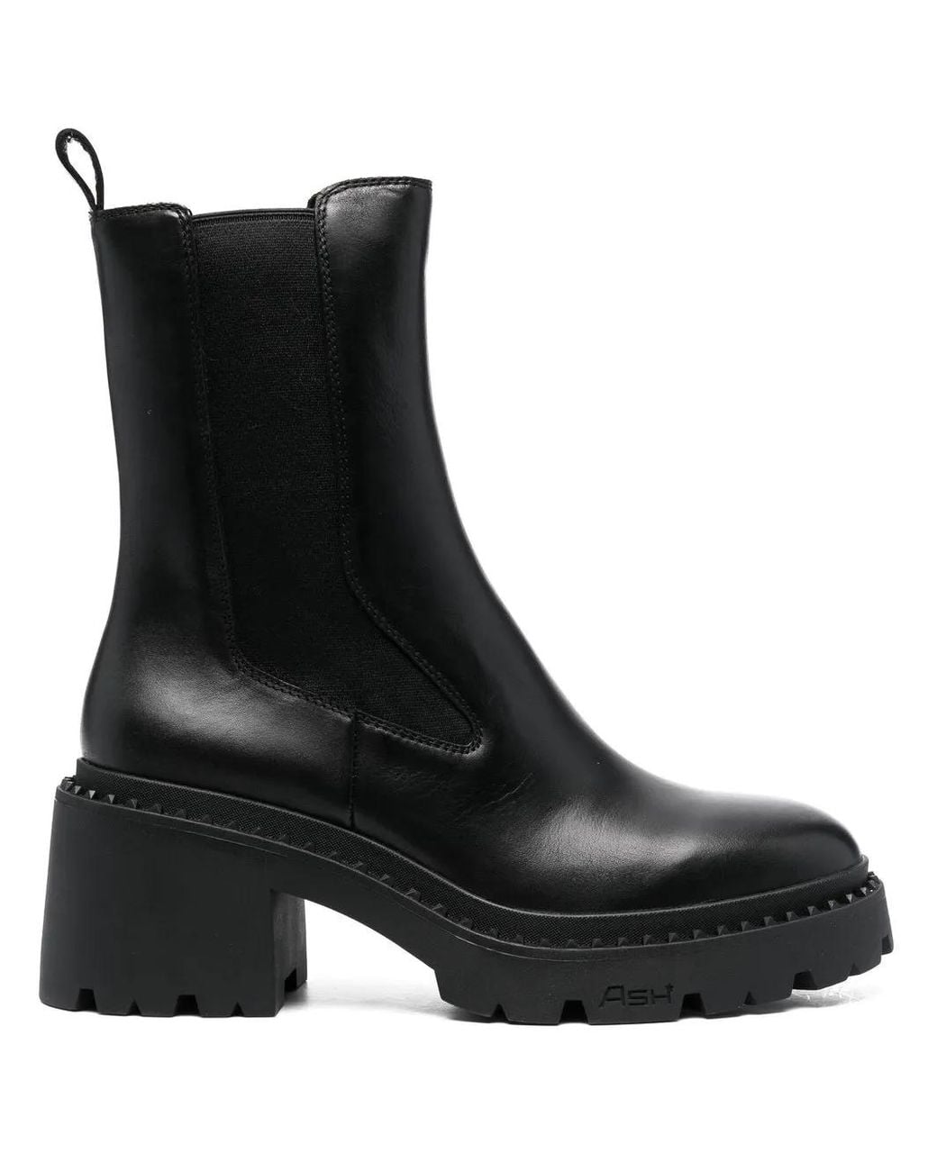 Ash Black Nico Ankle Boots