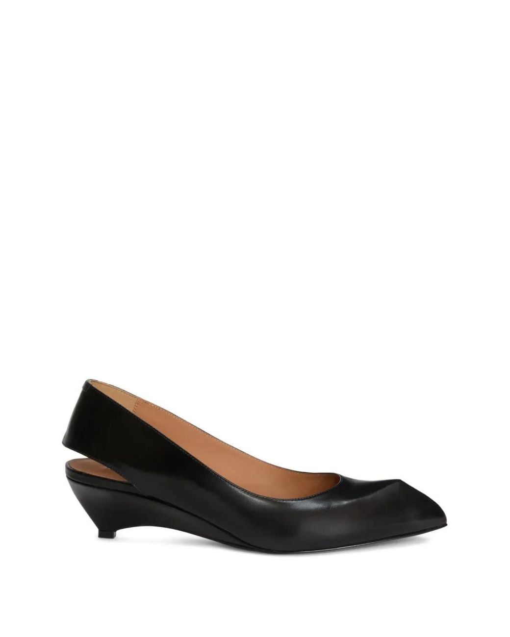 Jil Sander Black Slingback