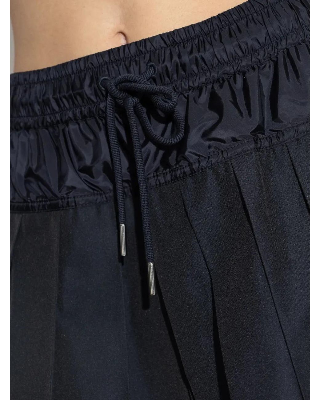 Falda Con Cordones Moncler de color Blue