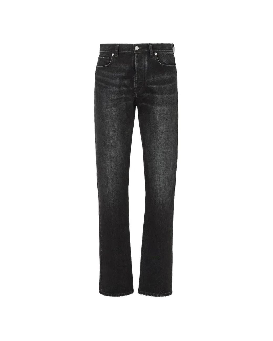 Fendi Black Long Jeans for men