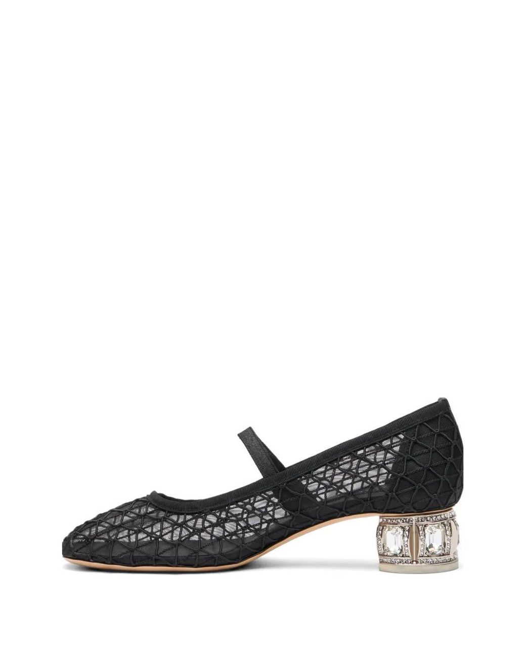 Casadei Black Belle Epoque Jewel-Heel Pumps