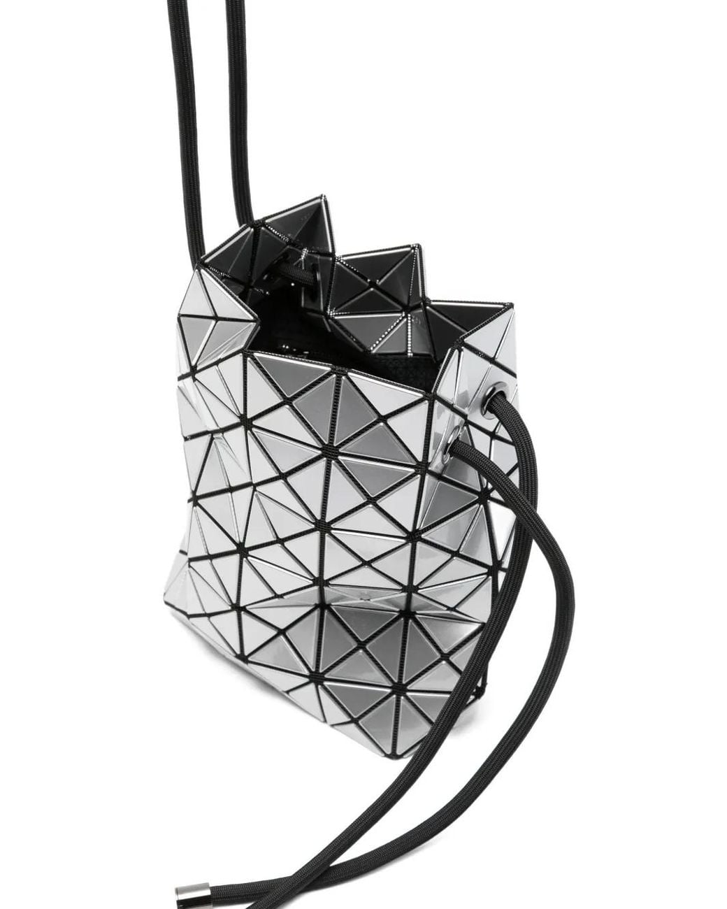 Issey Miyake White Wring Bucket Bag