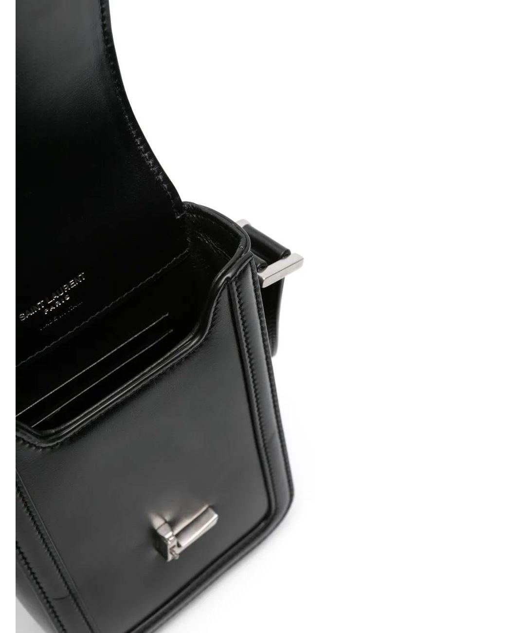Saint Laurent White Solferino Mini Bag for men