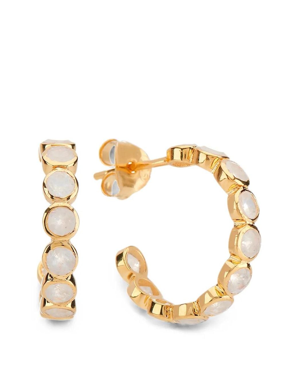 Auree Jewellery Metallic Ortigia Hoop Earrings