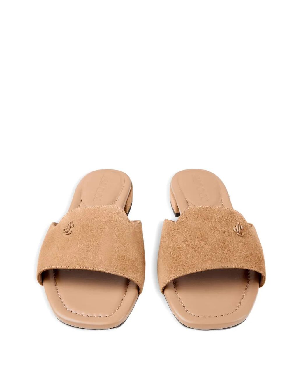 Jimmy Choo Natural Dina Flat